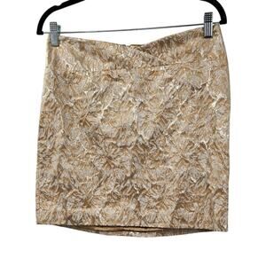 Studio Y Gold Mini Skirt Womens Size 7 / 8